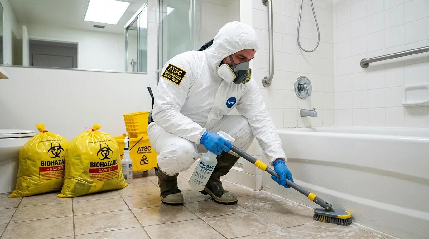 Decontamination equipment deployed for Blood Cleanup in Economy